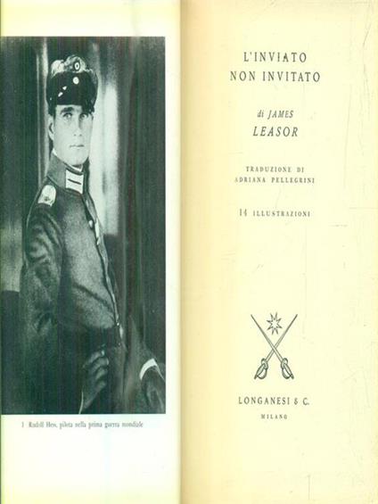 L' inviato non invitato - James Leasor - copertina