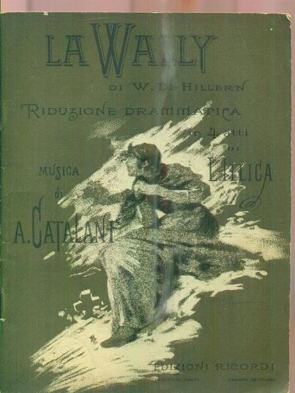 La Wally - W. De Hillern - copertina