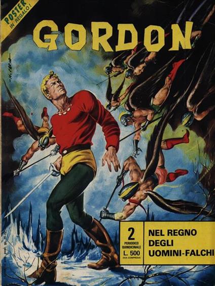 Gordon 2. Nel regno degli uomini-falchi - Con Poster - copertina