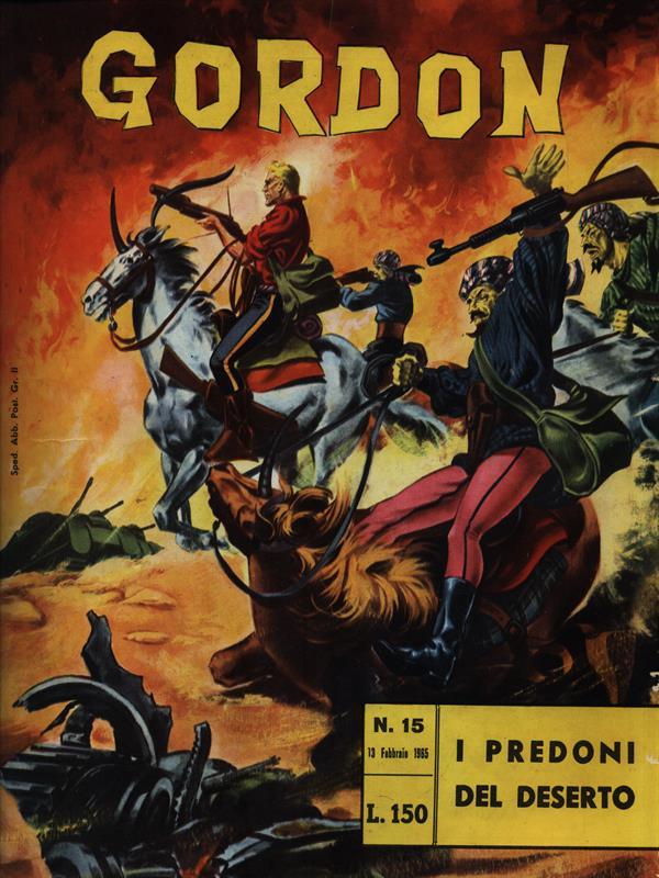 Gordon N. 15/13 Febbraio 1965 - I predoni del deserto