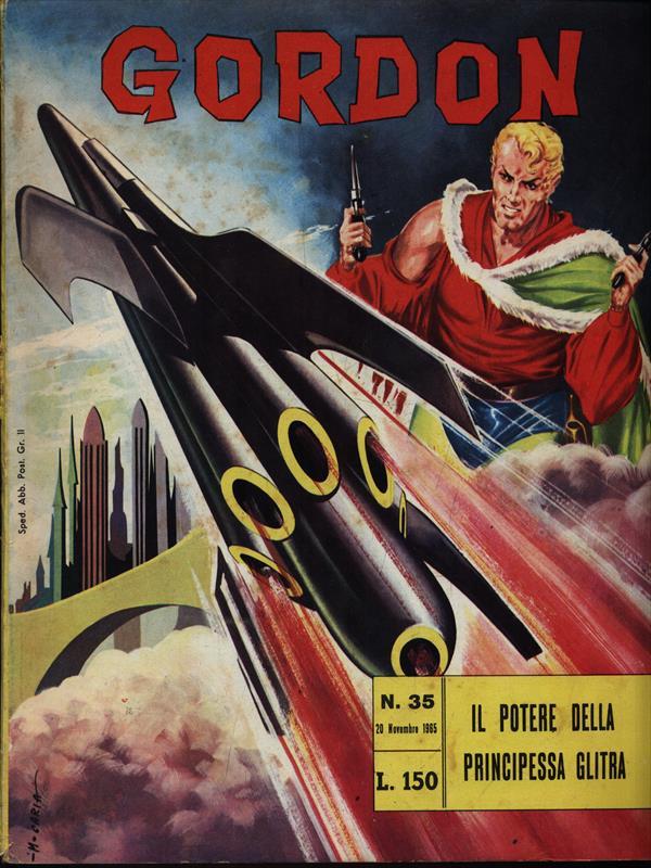 Gordon N. 35/20 Novembre 1965 - Il potere della principessa Glitra