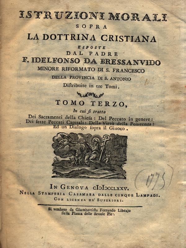 Istruzioni morali sopra la dottrina cristiana - Tomo III