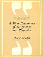 A first dictionary of linguistic and phonetics