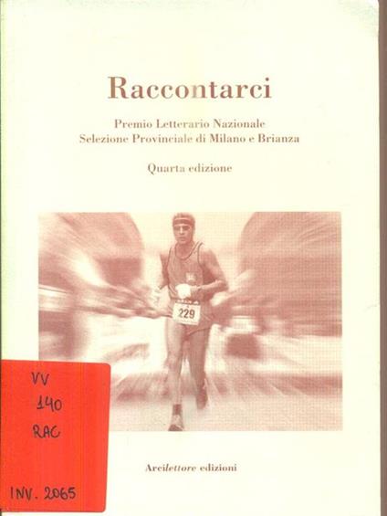 Raccontarci 2007 - copertina