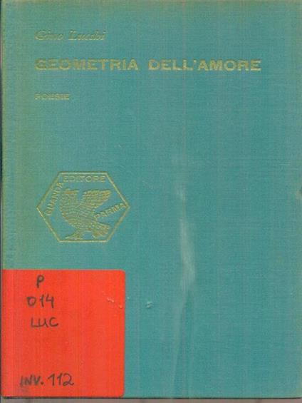 Geometria dell'amore - Gino Lucchi - copertina