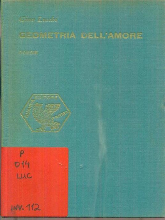 Geometria dell'amore - Gino Lucchi - copertina