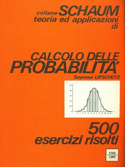 Calcolo delle probabilità - Seymour Lipschutz - copertina