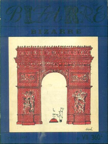 Bizarre n. VII - Mars 1957 - copertina