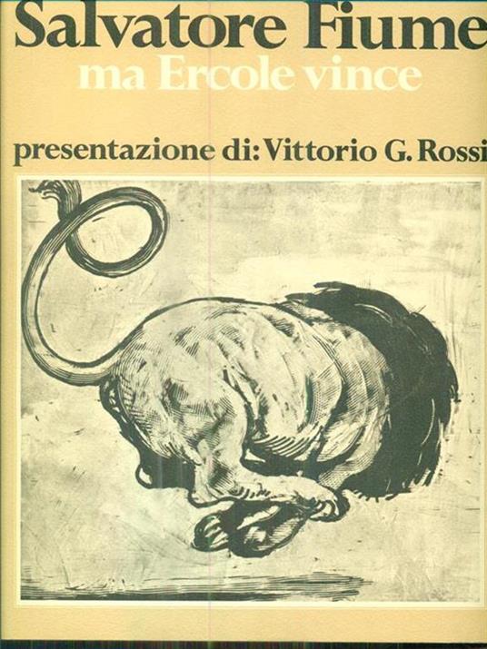 Ma Ercole vince - Salvatore Fiume - copertina