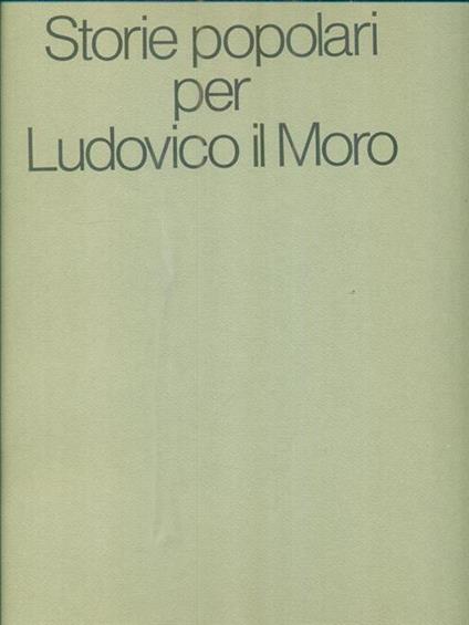 Storie popolari per Ludovico il Moro - copertina