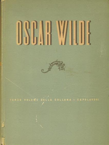 Oscar Wilde - copertina