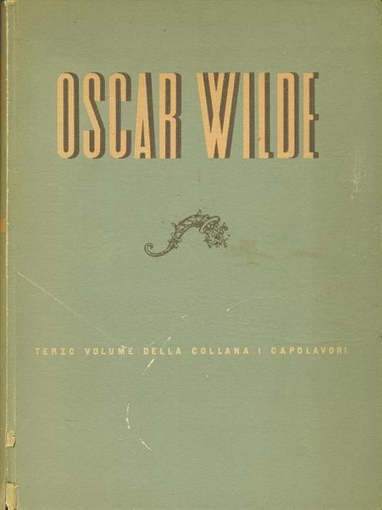 Oscar Wilde - copertina