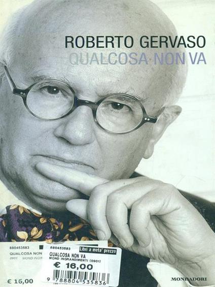 Qualcosa non va - Roberto Gervaso - copertina