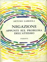 Negazione Appunti sul problema dell'ateismo