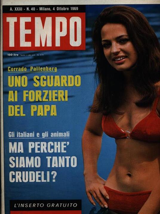 Tempo n. 40/4 ottobre 1969 - copertina
