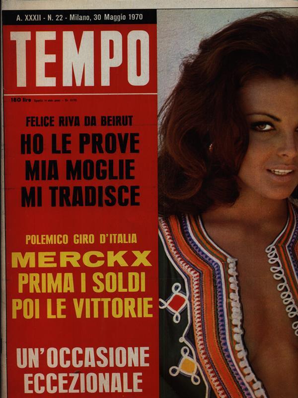 Tempo n. 22/30 maggio 1970