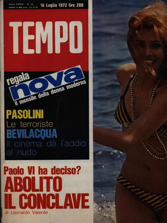 Tempo n. 28/16 luglio 1972 -   - copertina