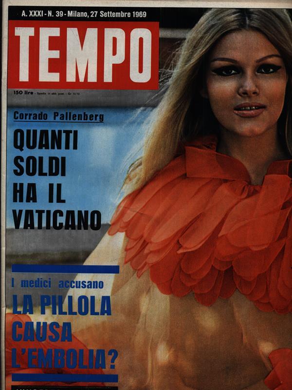 Tempo n. 39/27 settembre 1969