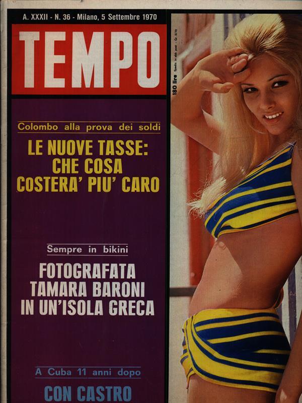Tempo n. 36/5 settembre 1970
