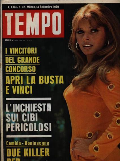 Tempo n. 37/13 settembre 1969 -   - copertina