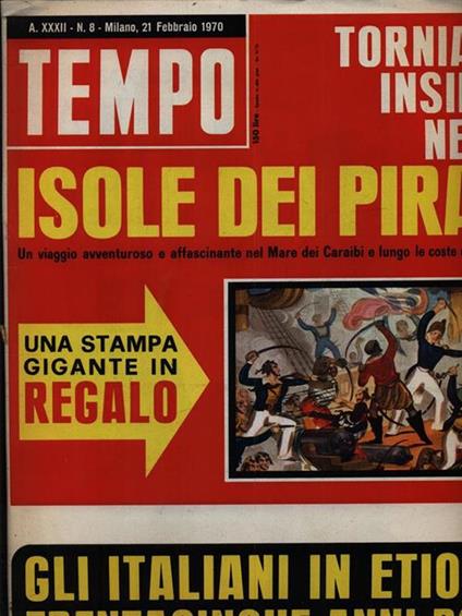 Tempo n. 8/21 febbraio 1970 -   - copertina