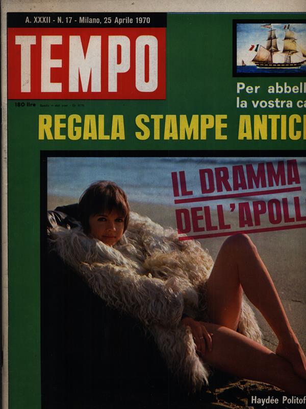 Tempo n. 17/25 aprile 1970
