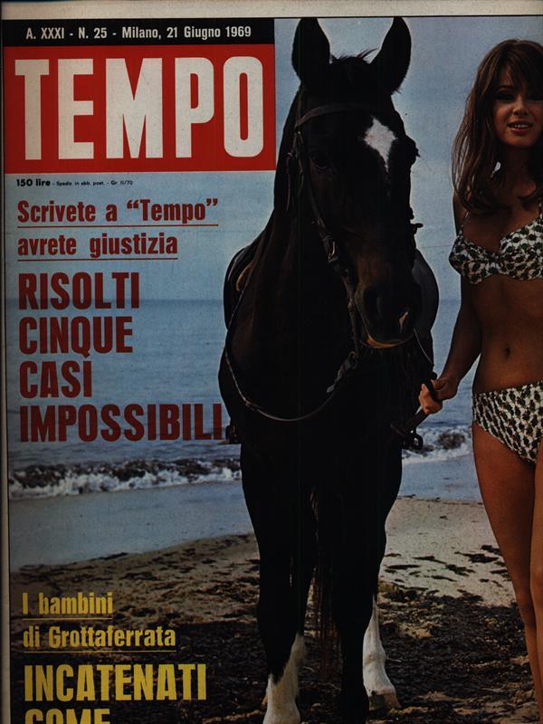 Tempo n. 25/21 giugno 1969
