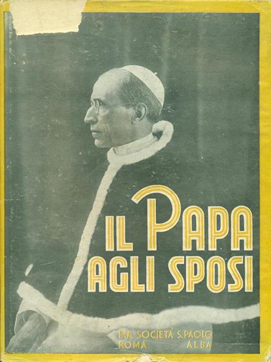 Il  papa agli sposi -   - copertina