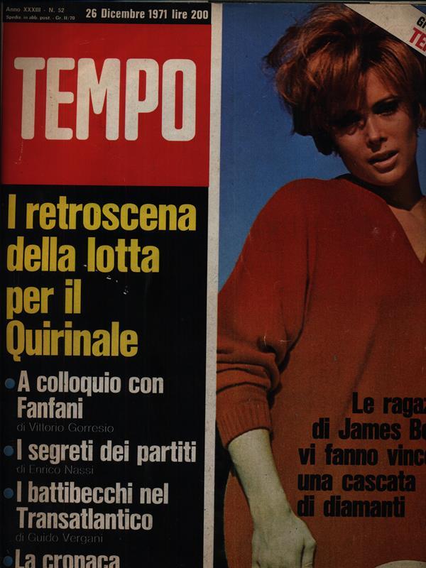 Tempo n. 52/26 dicembre 1971