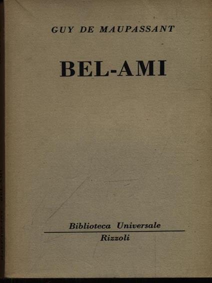 Bel-Ami - Guy de Maupassant - copertina