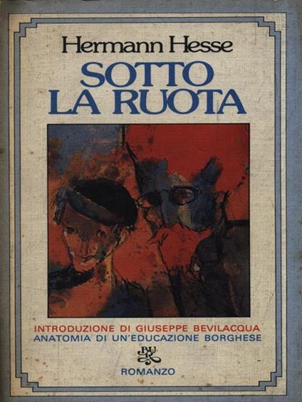 Sotto la ruota - Hermann Hesse - copertina