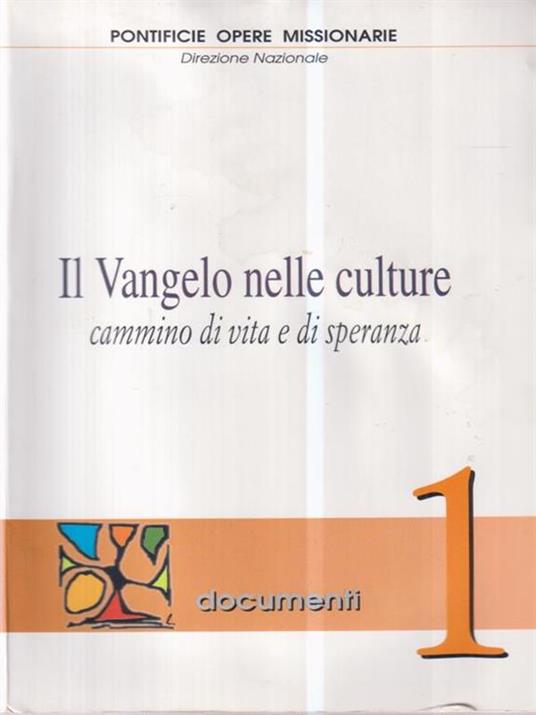 Il vangelo nelle culture -   - copertina