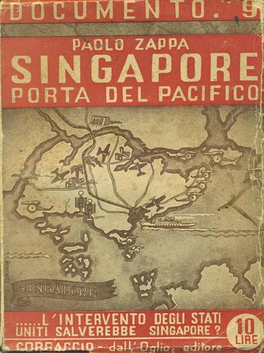 Singapore porta del Pacifico - Paolo Zappa - copertina