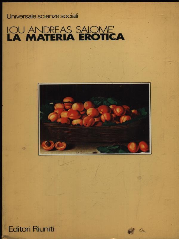La materia erotica