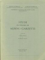 Studi in onore di Albino Garzetti