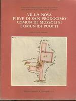 Villa nova Pieve di San Prodocimo Comun di Mussolini Comun di Puotti