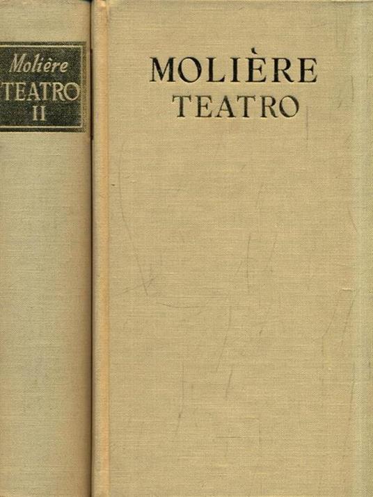 Teatro. 2 Volumi - Molière - copertina