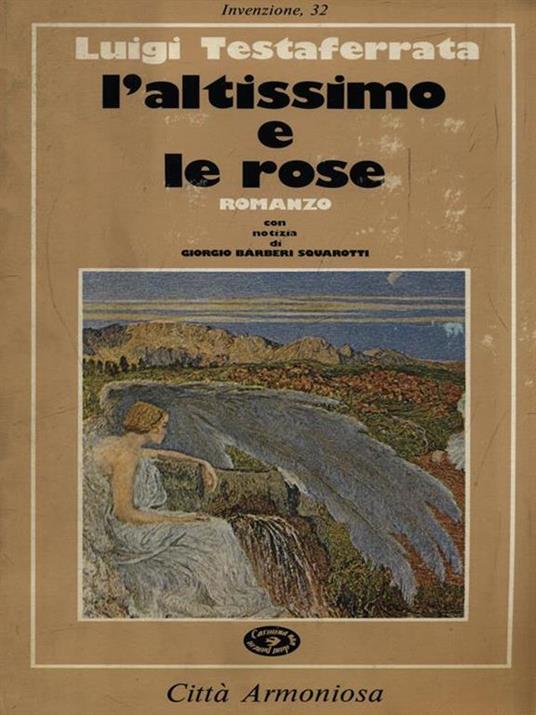 L' altissimo e le rose - Luigi Testaferrata - copertina