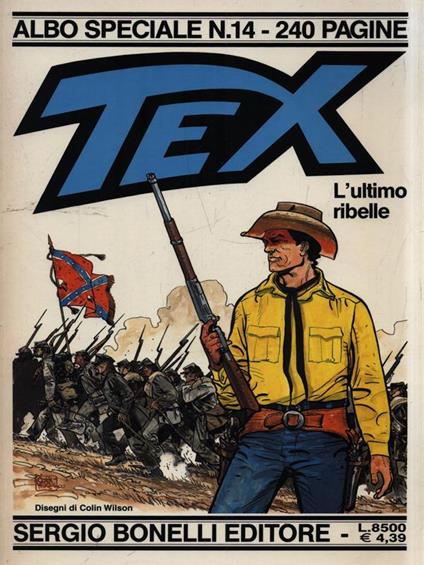 Tex. Albo speciale N. 14 - L'ultimo ribelle - copertina