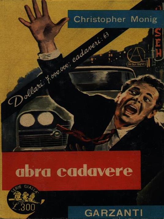 Abra cadavere - Christopher Monig - copertina