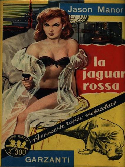 La jaguar rossa - Jason Manor - copertina