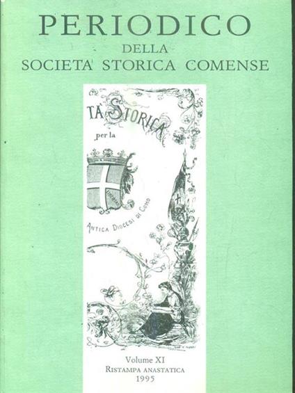 Periodico della società storica comense. Vol XI/1995 -   - copertina