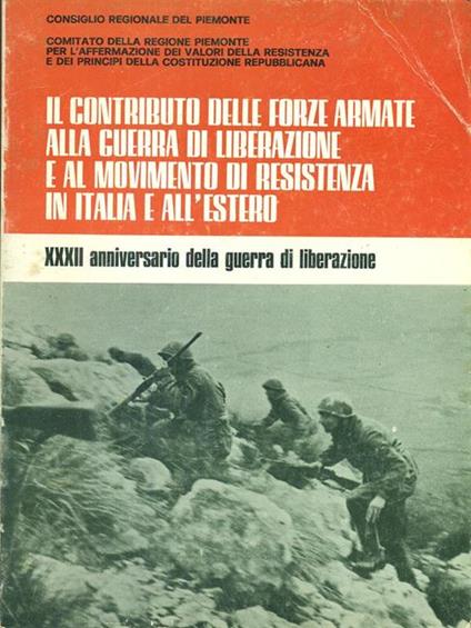 Il  contributo delle forze armate alla guerra di liberazione  -   - copertina