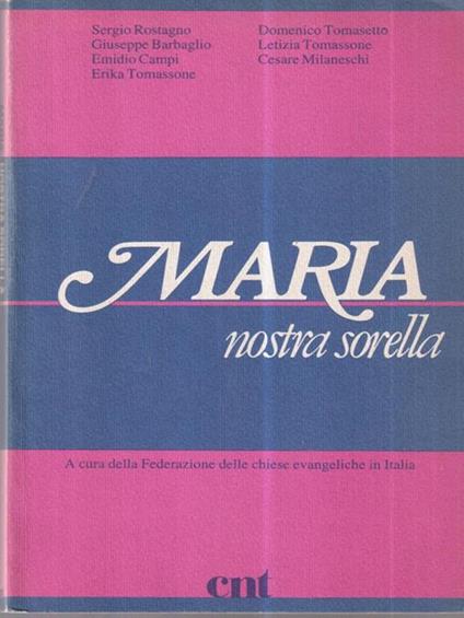 Maria nostra sorella -   - copertina