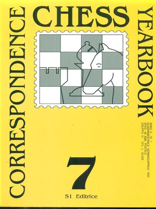 Correspondence chess yearbook 7 -   - copertina