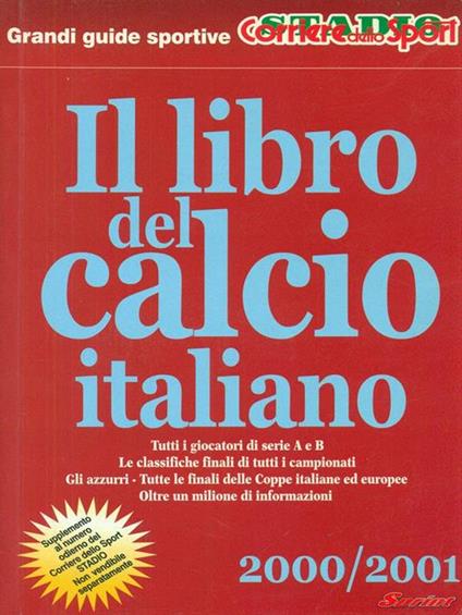 Il libro del calcio italiano 2000/2001 - copertina