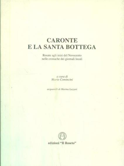 Caronte e la santa bottega - Mario Comincini - copertina
