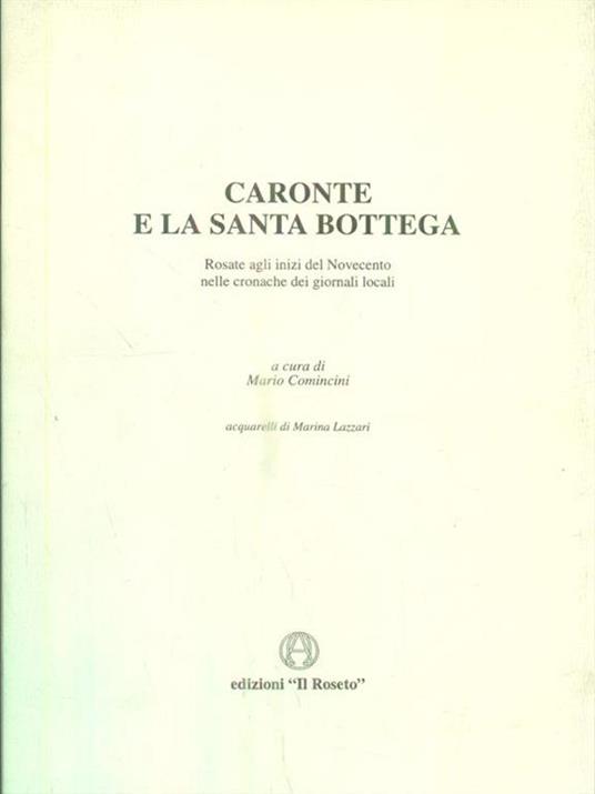 Caronte e la santa bottega - Mario Comincini - copertina