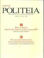 Notizie di Politeia. Anno XXXI. N. 17/2015