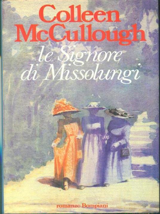 Le Signore di Missolungi - Colleen McCullough - copertina
